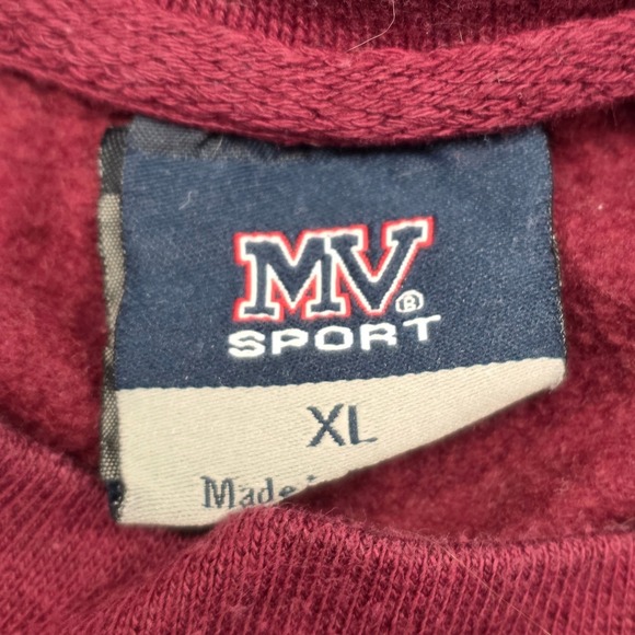 MV Sport Boston College Eagles Crewneck Sweatshirt Mens XL Maroon NCAA Pullover - Picture 3 of 3